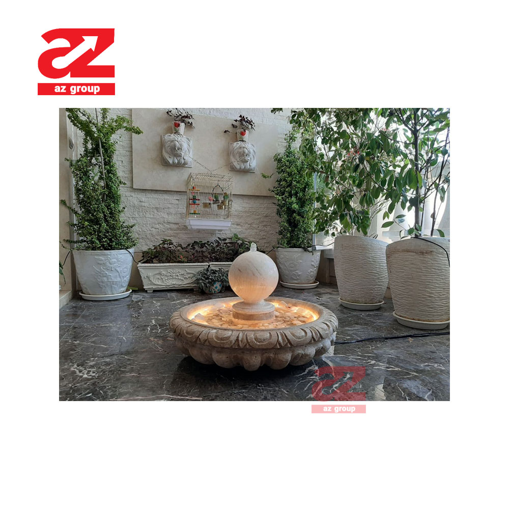 نافورة بتلات زیبا نما