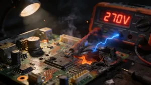 مشاكل ارتفاعات الجهد (رافع الفولتية) في العراق وحلولها العملية للحماية من تلف الأجهزة